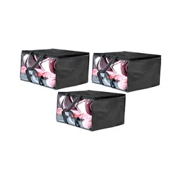Stylista Black Set of 3 Water Resistant Core Organisers-10
