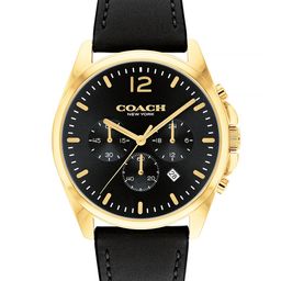 Coach Men Greyson Dial & Leather Straps Analogue Watch 14602631-image-41
