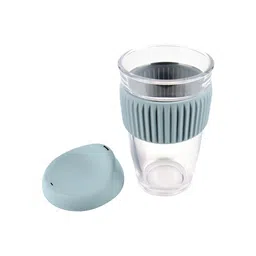 We3 Blue Solid Glass Matte Cups Set of Cups and Mugs-28