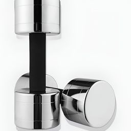 HackerX 2-Pcs Steel Dumbbells - 5 kg Each-20