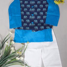 LITTLE DREAMS Kids-Boys Cotton Blend Clothing Set-image-79