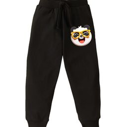 KAVEE Infant Boys Printed Cotton Mid-Rise Joggers-image-92