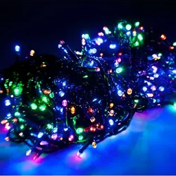 ENORMITY Red & Green Bulb Shape String Lights image 2