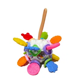 Kidology Baby Unisex Teether Silicone Ball Toy-2