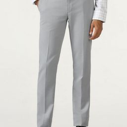 Blackberrys Men B-91 Textured Slim Fit Low-Rise Formal Trousers-picture-2