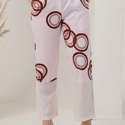 First Resort by Ramola Bachchan Women Embellished Smart Straight Fit Trousers-image-79