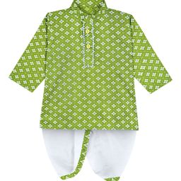 mustmom Boys Floral Printed Kurta with Dhoti Pant-58
