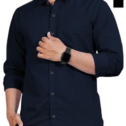 Vida Loca Men Slim Fit Opaque Casual Shirt-image-89