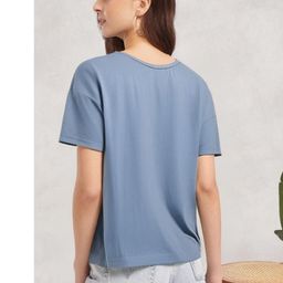 MACK JONNEY Women Typography Printed Round Neck Cotton T-shirt-picture-15