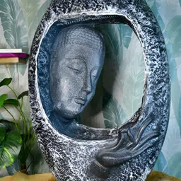 SOWPEACE Grey Cave Figurine Fountain-image-7