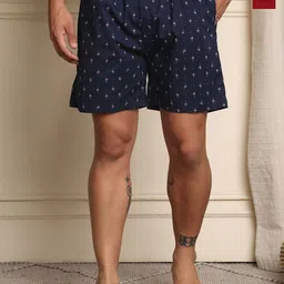 Mast & Harbour Pack Of 2 Printed Cotton Boxers BOXCOM150-S-picture-57