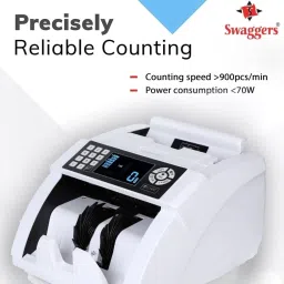 SWAGGERS Banko2 Note Counting Machin with Fake Note Detector Note Counting Machine image 4
