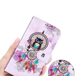 PEEPERLY Abstract Printed iPhone 15 Plus Flip Case Mobile Accessories image 3