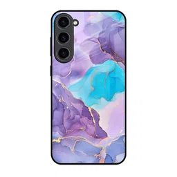 QRIOH Abstract Printed Samsung Galaxy S23 Plus 5G Back Case Mobile Accessories-65