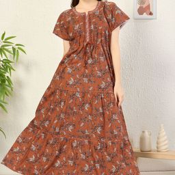 Soulemo Printed Maxi Nightdress-image-69