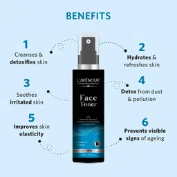 L'AVENOUR Set Of 2 Vitamin C Soothing Face Toner For Pore Tightening - 100 ml Each image 5