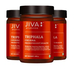 Jiva Set Of 3 Triphala Churna Detoxifies The Body & Improves Digestion -100 g Each-2