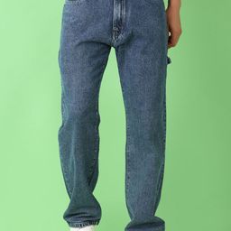 V-Mart Men Cotton Straight Fit Low Distress Jeans-picture-24