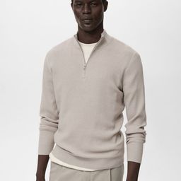 MANGO MAN Men Ribbed Pullover-picture-21