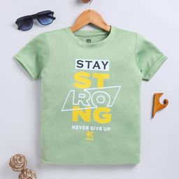 HRX by Hrithik Roshan Boys Typography Printed Rapid Dry Sports T-shirt-image-49