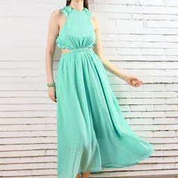 STYLECAST X KASSUALLY Women Fit & Flare Maxi Dress-image-67