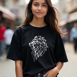 TOGS & TERRE Women Typography Printed Organic Cotton T-shirt-picture-46