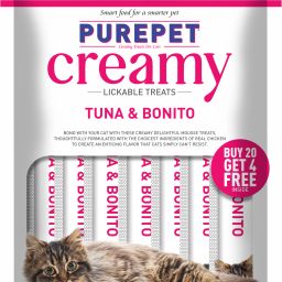 Creamy Lickable (15g x24 Pieces) Bonito & Tuna Cat Treat-image-48