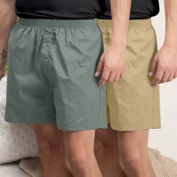 Pack of 2 Solid Men Boxer-image-77