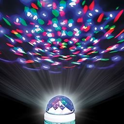 SPARK WORLD White Disco Ball String Lights image 3