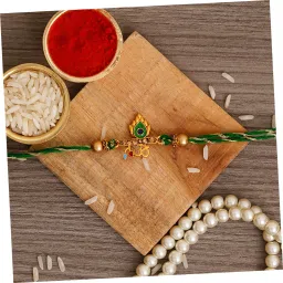 flipkart smartbuy Designer D1283 Assorted Chawal Roli Pack, RakhiSet image 2