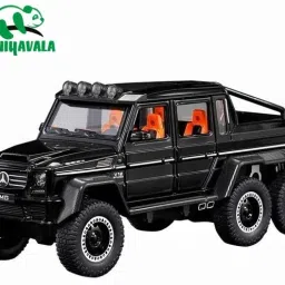 1/24 scale mercedes benz G63 6x6 Metal Pull Back Die-Cast toy car for kids-picture-16