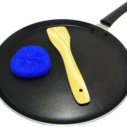 lakshmi Superior Non-Stick Quality Smooth Tawa Tawa 26 cm diameter-image-12