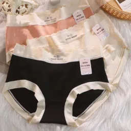 Pack of 3 Women Hipster Multicolor Panty-image-2