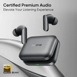 realme Buds Air7 with 52dB ANC, 12.4mm Driver, 52hrs Playback, IP55 & 45ms Low Latency Bluetooth Headset image 5