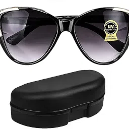 UV Protection Cat-eye, Retro Square Sunglasses (Free Size)-25