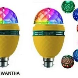 n LED Crystal Rotating Bulb Amazing lighting Effect And Long Life Working Hours Perfect for Home/Festival Decoration & Great finish Single Disco Ball (Ball Diameter: 2.6 cm) Dual Disco Ball-picture-28