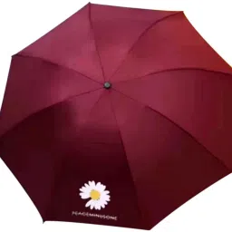 kekemi 3 fold Manual Plain Sun & Rain Umbrella image 2
