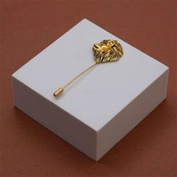 mahi Vintage Lion-Shaped Wedding Brooch / Lapel Pin Brooch-image-18