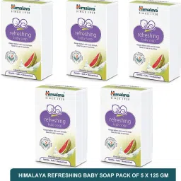 refreshing baby soap #ideal for summer(pack of 5)125g-picture-17