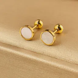 Just Lil Things Circular Shaped Studs-image-63
