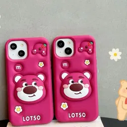 CASE CREATION Cartoon Characters Printed iPhone 15 Bumper Case Mobile Accessories-4