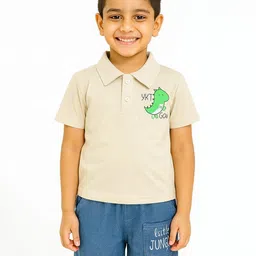 POP STREET KIDS Boys Printed T-shirt with Shorts-21