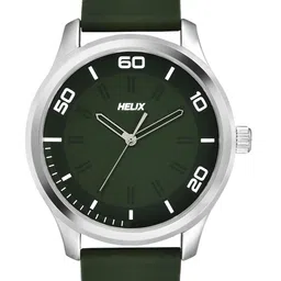 Helix Men Brass Printed Dial & Straps Analogue Watch TW043HG24-18