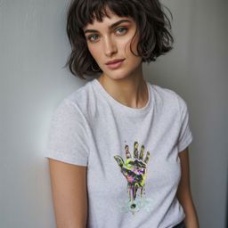 GRACE & JACK Graphic Printed Round Neck Short Sleeves Cotton T-Shirt-image-35