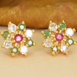 DIVASTRI Gold-Plated Brass Earrings-image-17
