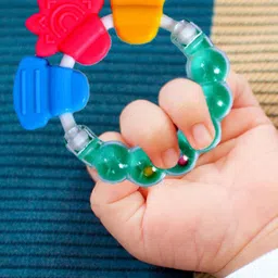NeonateCare Easy Grip Silicone Teether - Green-37
