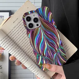CASE CREATION Abstract Printed iPhone 14 Pro Back Case Mobile Accessories image 2