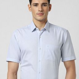 Peter England Men Textured Formal Shirt-picture-20