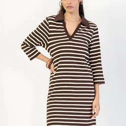 FEMMELLA Striped T-shirt Dress-picture-12