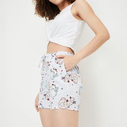 max Women Printed Hot Pants Shorts-image-67